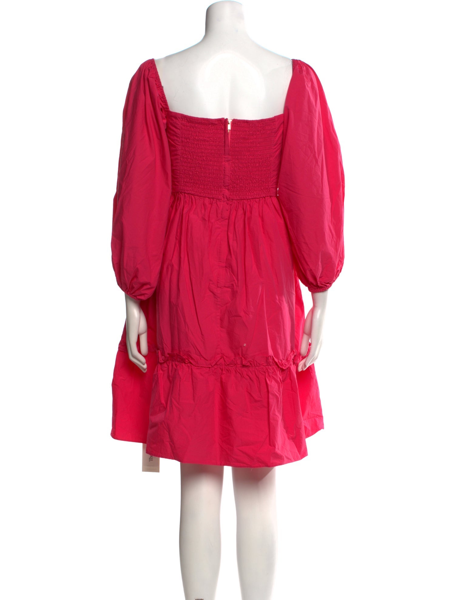 Cara Cara Square Neckline Knee-Length Dress